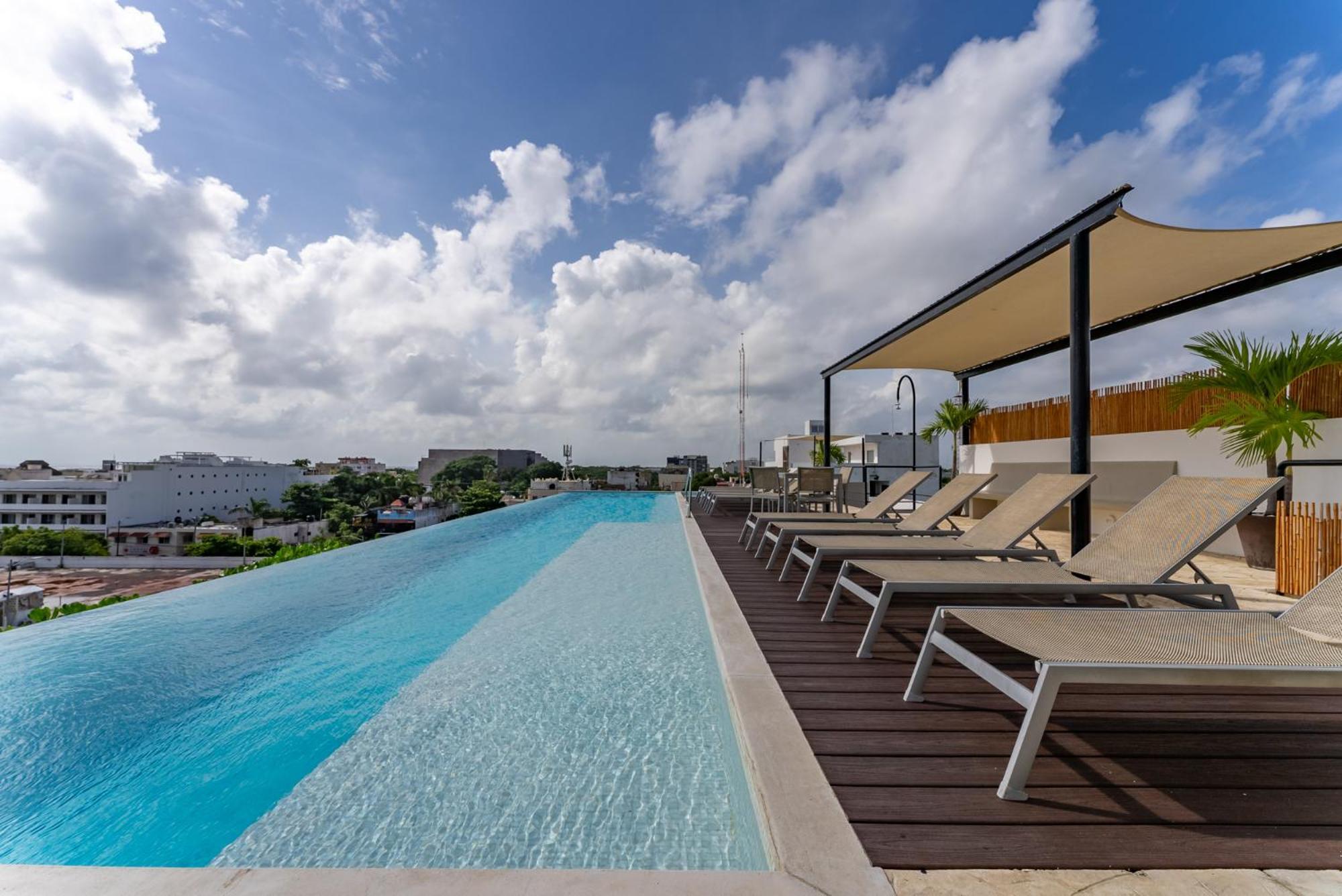 Papaya 15 Apartments 普拉亚卡门 外观 照片