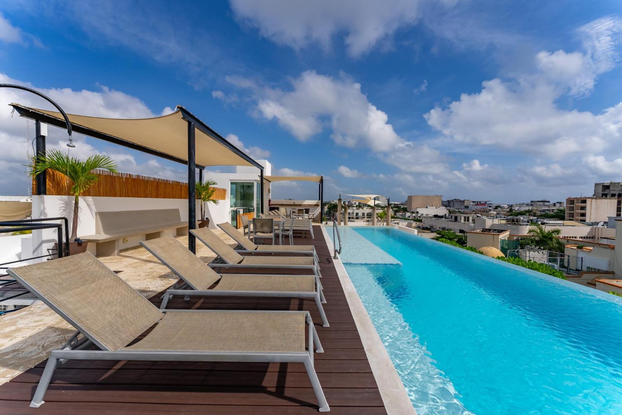 Papaya 15 Apartments 普拉亚卡门 外观 照片
